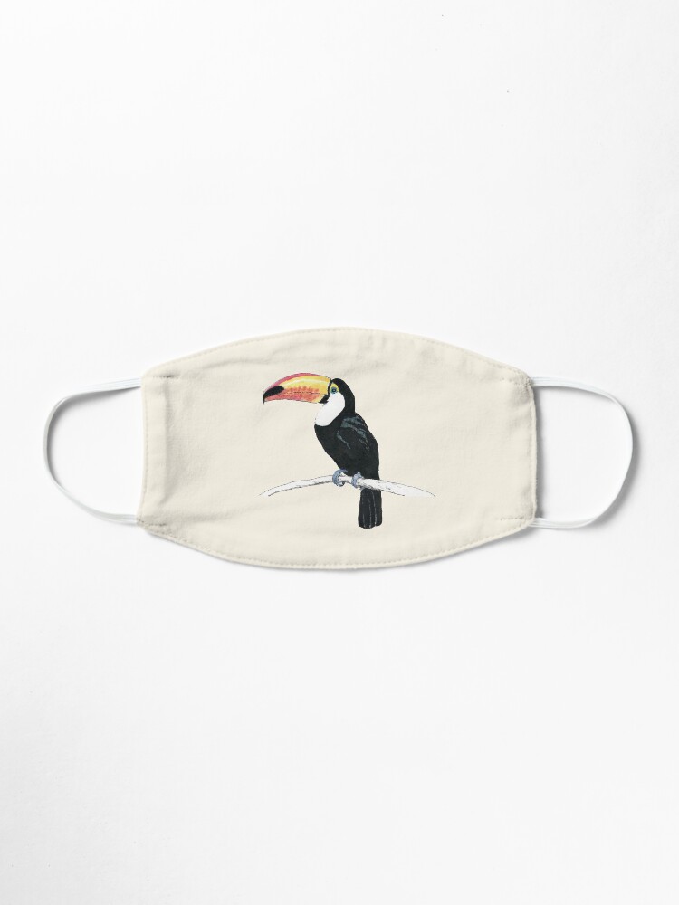 Alternate view of Toucan Mask