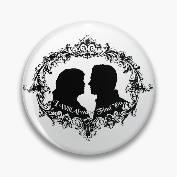 Aperçu de l'œuvre Blanche Neige et Prince Charmant "Je Te Trouverai Toujours" Silhouette Design créée et vendue par The_Girly_Nerd_Shop.