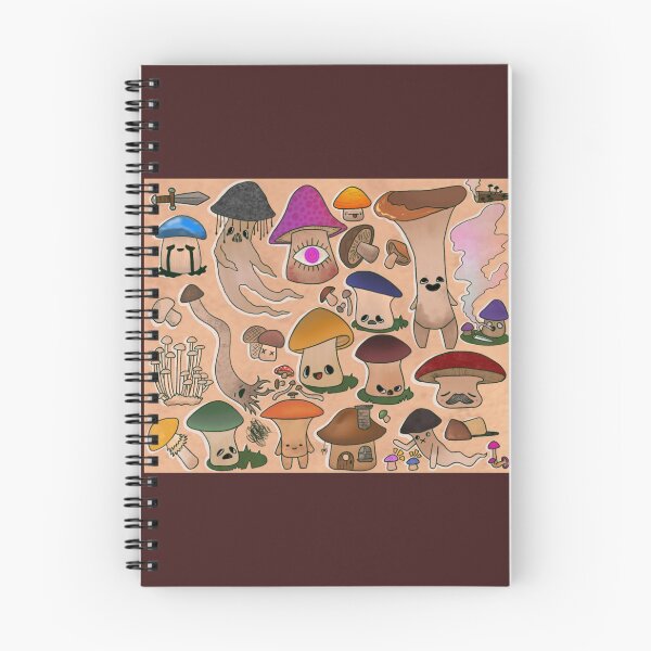 Item preview, Mushroom Concepts (White) designed and sold by Fish-N-Comics.