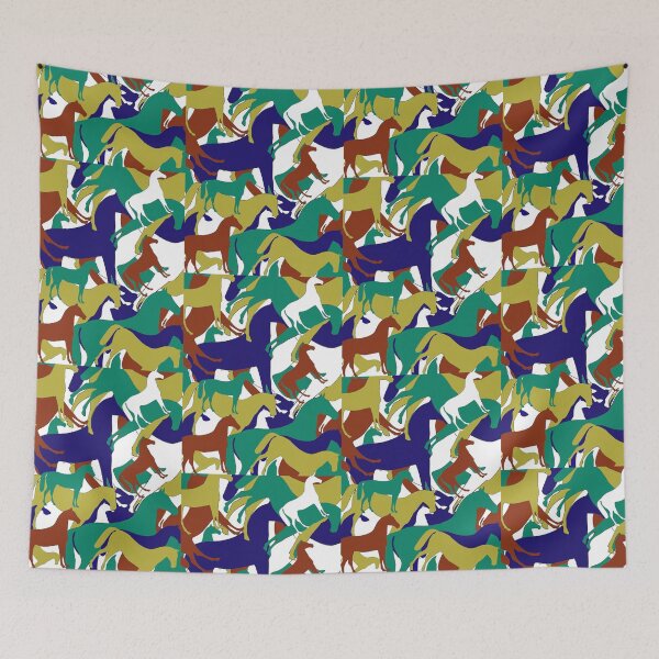 Item preview, Equestrian Horse Print designed and sold by Flower Magic .