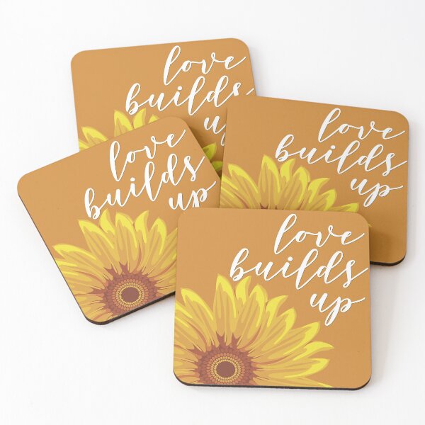 Item preview, Love Builds Up - Sunflower designed and sold by denisethorn.