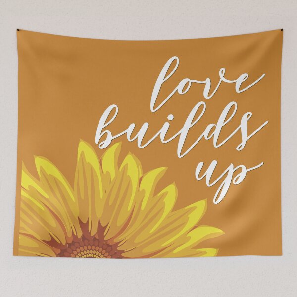 Item preview, Love Builds Up - Sunflower designed and sold by denisethorn.