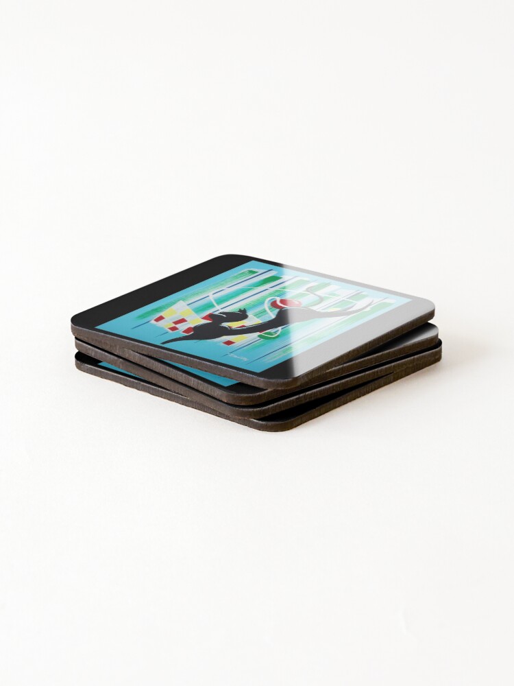 Thumbnail 4 of 5, Coasters (Set of 4), Pounce designed and sold by RillyDeeZy.