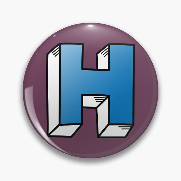 Item preview, The Letter H - Blue designed and sold by FinlayMcNevin.