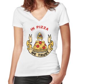 target shirt in pizza we trust