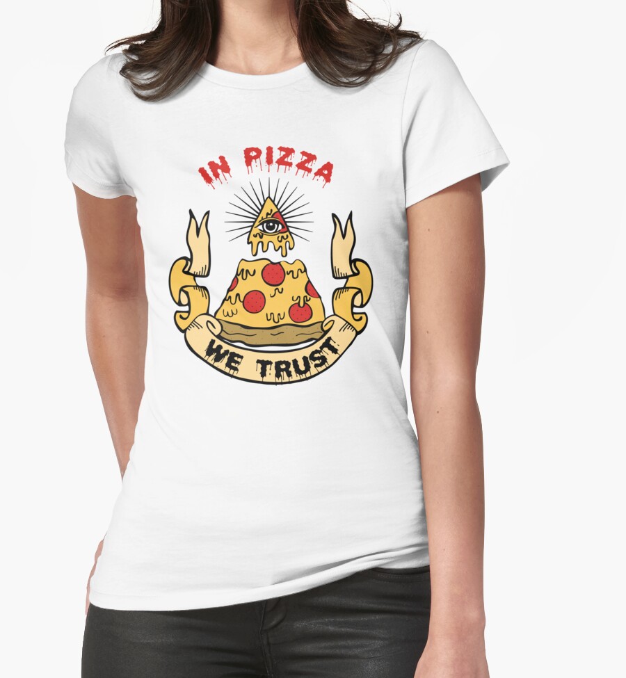 in pizza we trust target shirt