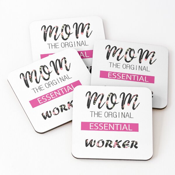 Aperçu de l'œuvre mom the orginal essential worker shirt wihte gift mom créée et vendue par abdellaoui.