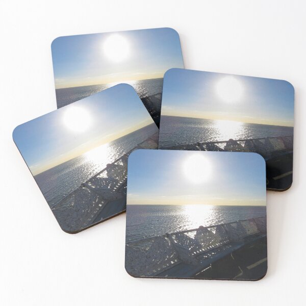 Item preview, Sunny Day On Central Pier In Blackpool  designed and sold by Andrew Morrell.