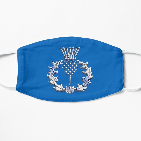 Chrome like Scottish Thistle Mask