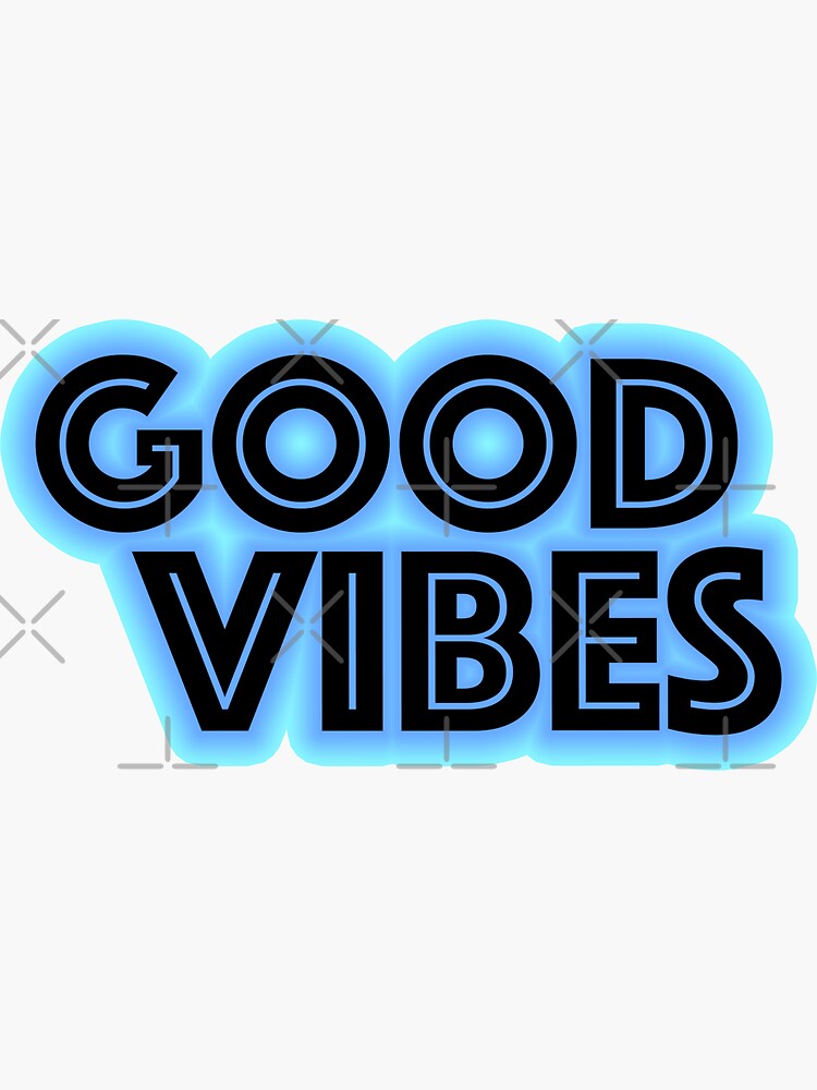 Good Vibes Sticker Sticker For Sale By Marisarachek Redbubble 2471