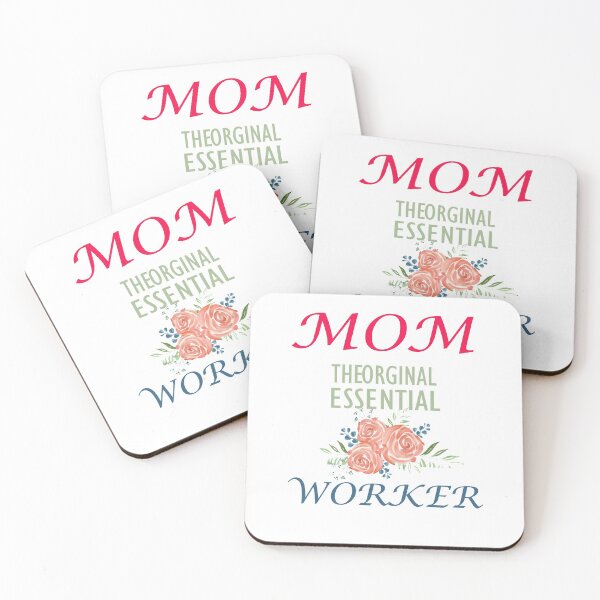 Item preview, mom the orginal essential worker shirt wihte gift mom designed and sold by abdellaoui.