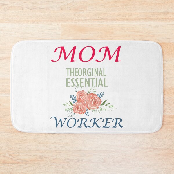 Item preview, mom the orginal essential worker shirt wihte gift mom designed and sold by abdellaoui.