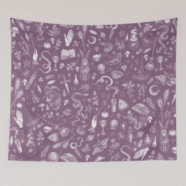 Item preview, Purple Salem Witch  designed and sold by Brett Manning.