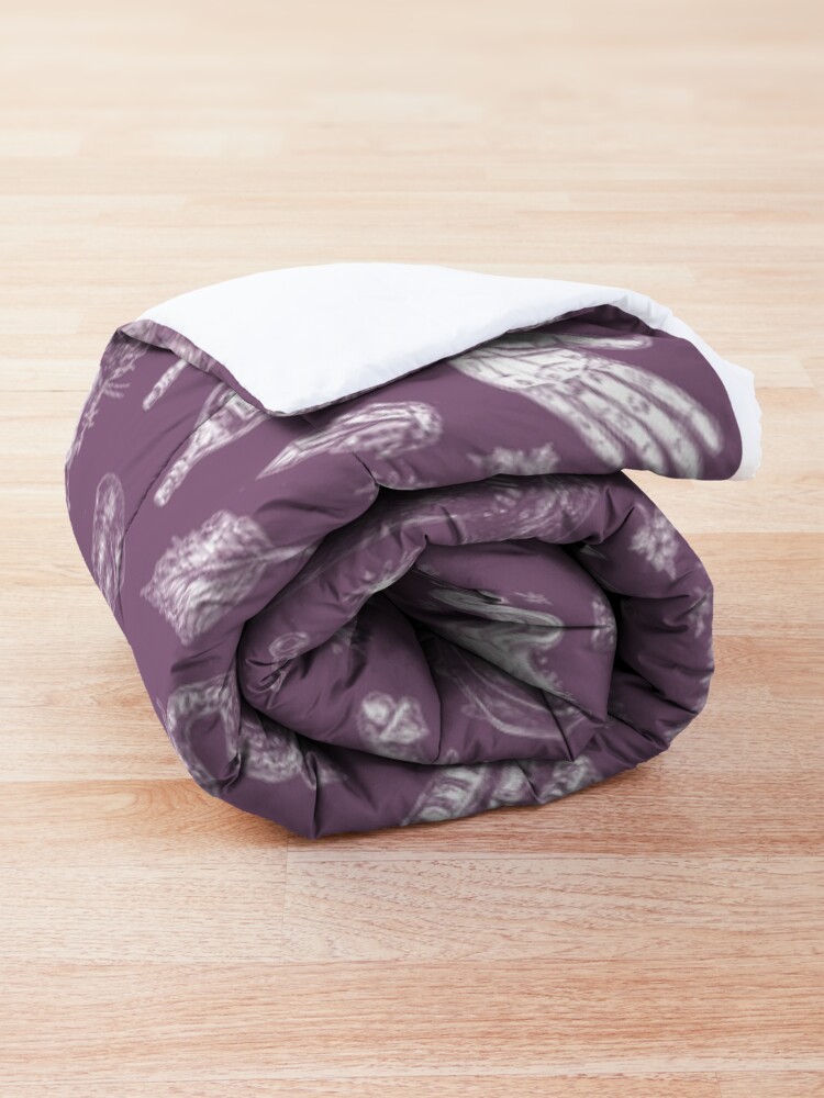 Alternate view of Purple Salem Witch Comforter