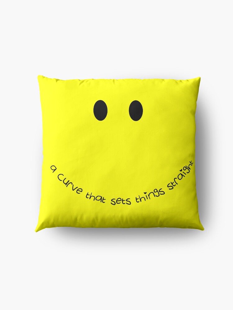Alternate view of Curvy Smile Floor Pillow