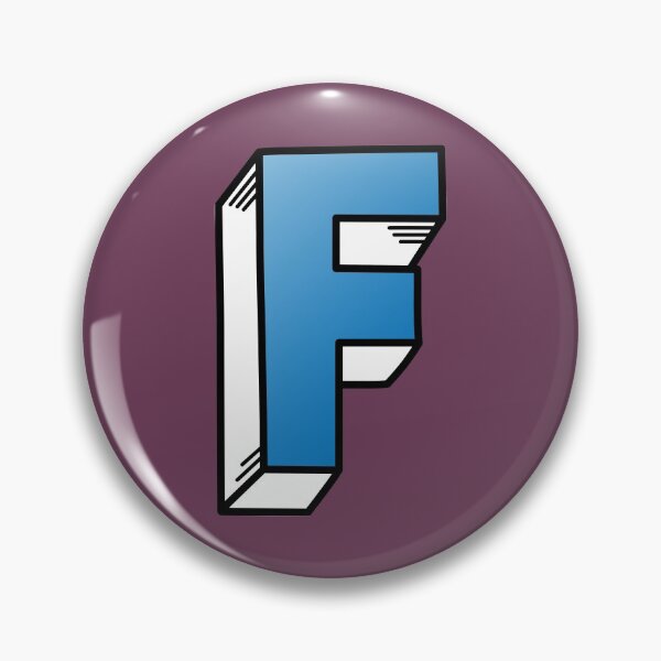 Item preview, The Letter F - Blue designed and sold by FinlayMcNevin.
