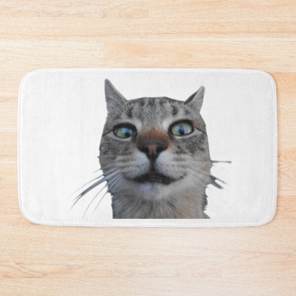 Item preview, smiling cat designed and sold by Stephanie  Skeem.