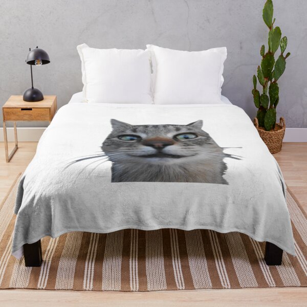 Item preview, smiling cat designed and sold by Stephanie  Skeem.