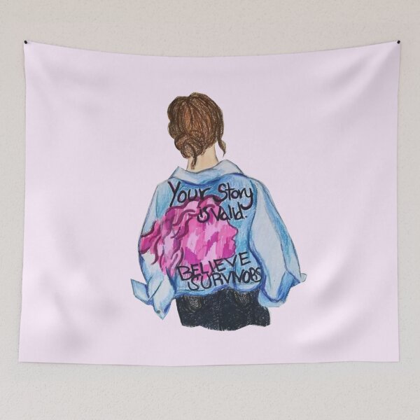 Item preview, Denim Day- Your Story is Valid designed and sold by All-In-Art.