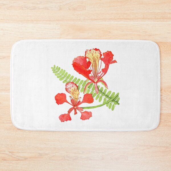 Item preview, Flamboyant Flowers and Leaves designed and sold by AuntieBetty.