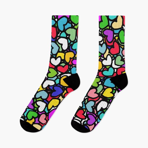 Item preview, Rainbow LOVE Hearts  designed and sold by NOTSNIW ART.