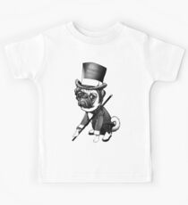 Pug Fred Astaire Kids Tee