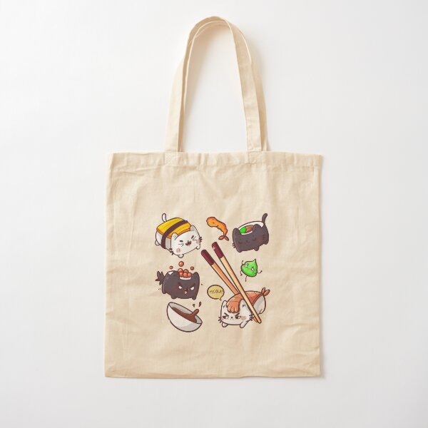 Sushi cats Cotton Tote Bag