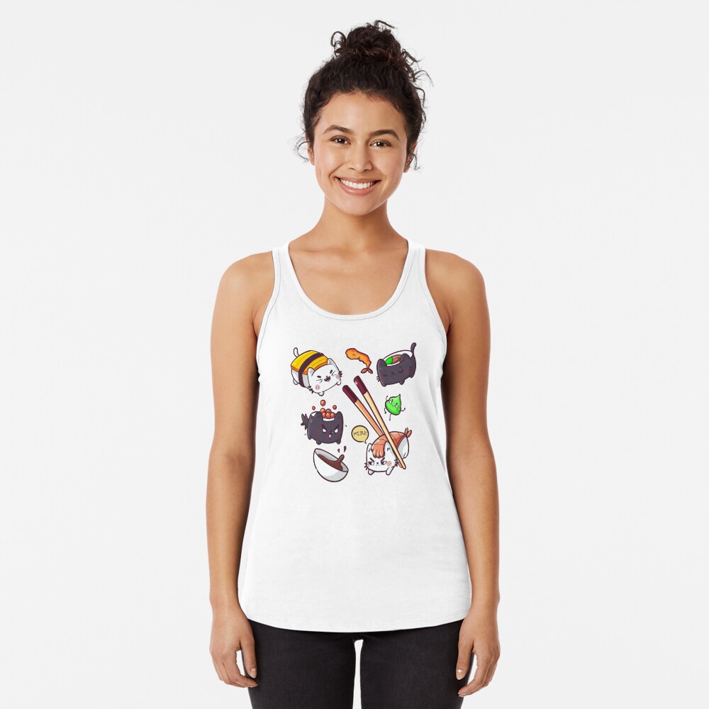Item preview, Racerback Tank Top designed and sold by lunaticpark.