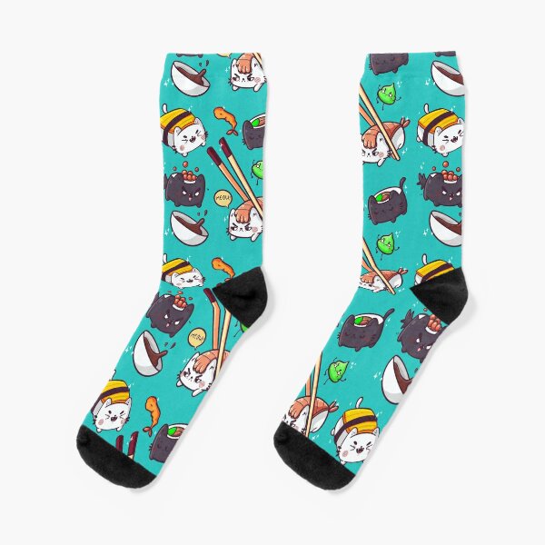 Sushi-Katzen Socken