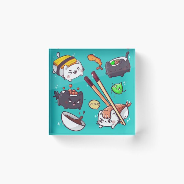 Item preview, Sushi cats designed and sold by lunaticpark.