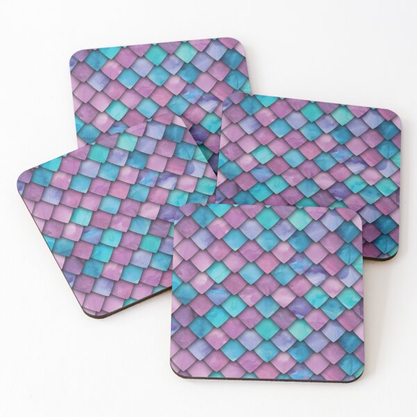 Item preview, Dragon Scales - purple & blue designed and sold by littlearrow.