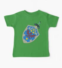 Hylian Shield and Master sword Baby Tee