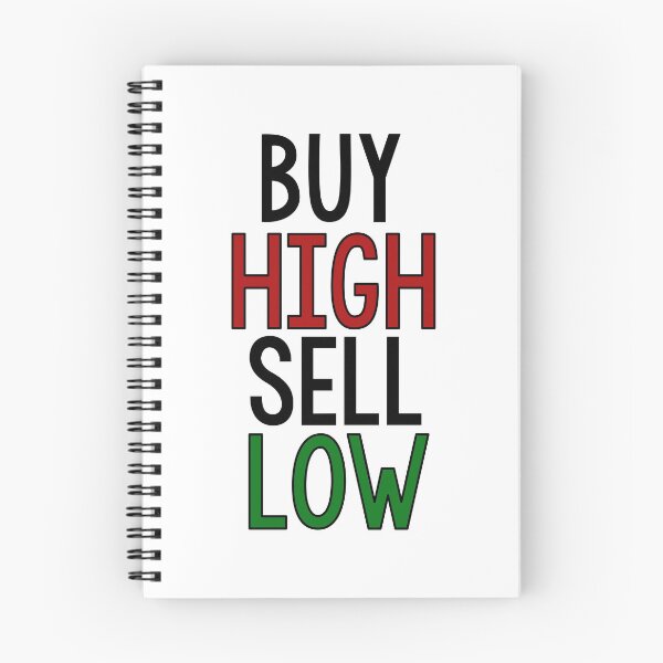Item preview, BUY HIGH, SELL LOW - Wallstreetbets  designed and sold by idkco.