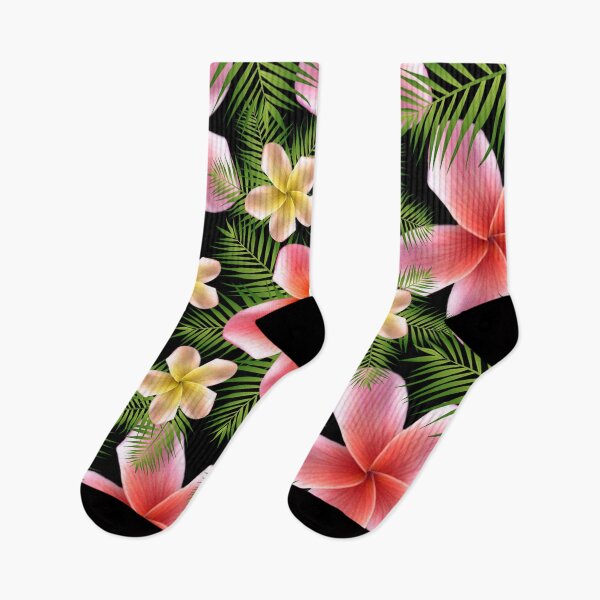 Artikelvorschau, Tropische Blumen und Palmblätter (aus der Hawaiian Breeze-Linie) entworfen und verkauft von TheHobbyGirl.
