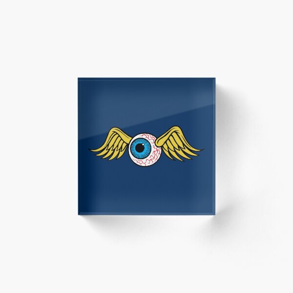 Flying Eyeball Acrylic Block