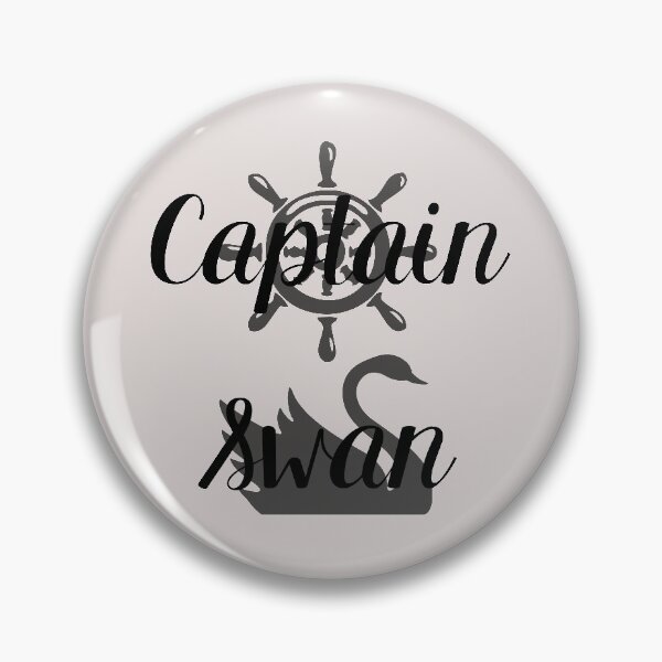 Aperçu de l'œuvre Capitaine Swan Icons Typographie 1 créée et vendue par The_Girly_Nerd_Shop.