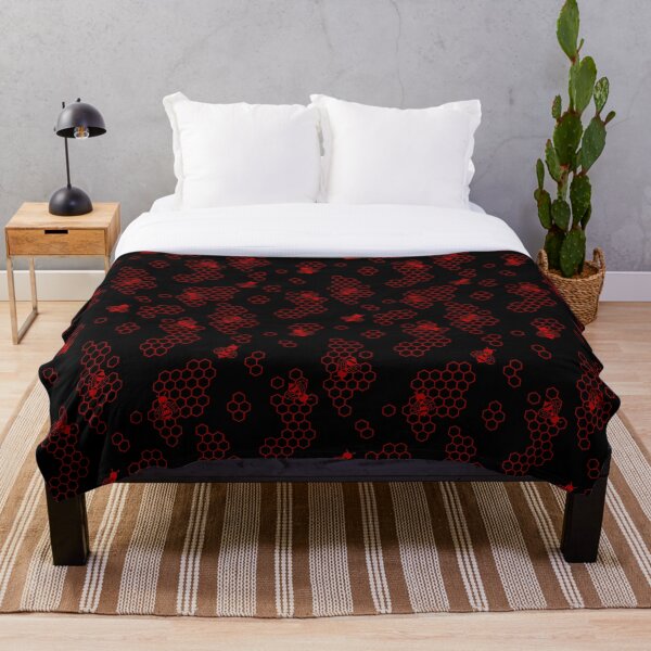 Item preview, Abejas negras y rojas designed and sold by TinyPhoenix.