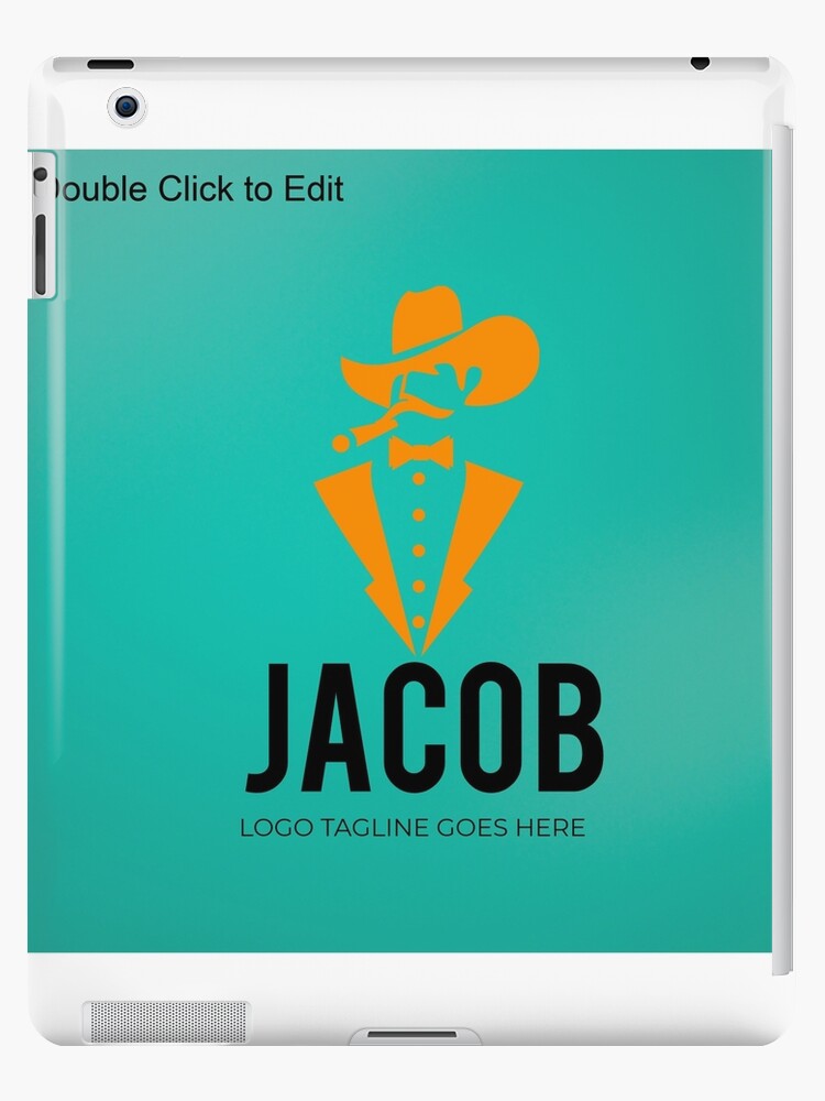Funda y vinilo para iPad «el eslogan del logotipo de jacob va aquí» de  imran8401057121 | Redbubble