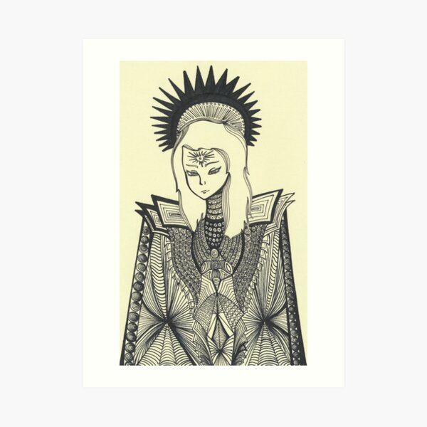 The Queen Of Providence Art Print