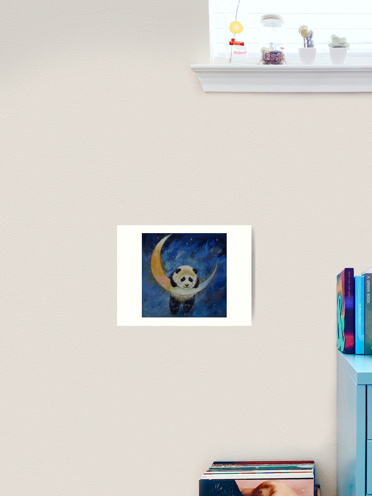 Thumbnail 2 of 3, Art Print, Panda Stars designed and sold by michaelcreese.