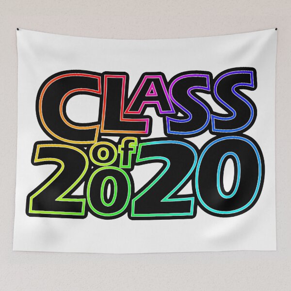 Item preview, Grad Class of 2020 Classic Black and Rainbow designed and sold by gkillerb.