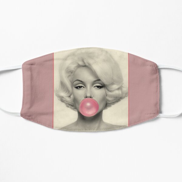 MARILYN MONROE : Bubble Blowing Print Mask