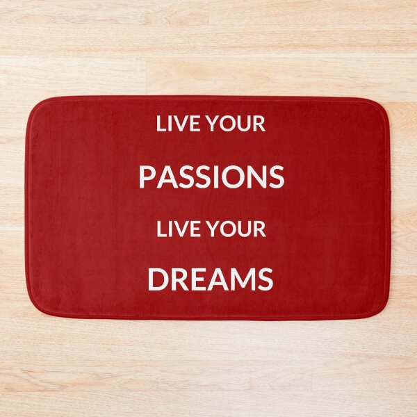 Item preview, LIVE YOUR PASSIONS, LIVE YOUR DREAMS - motivational prompts designed and sold by Inspirationmotivation.
