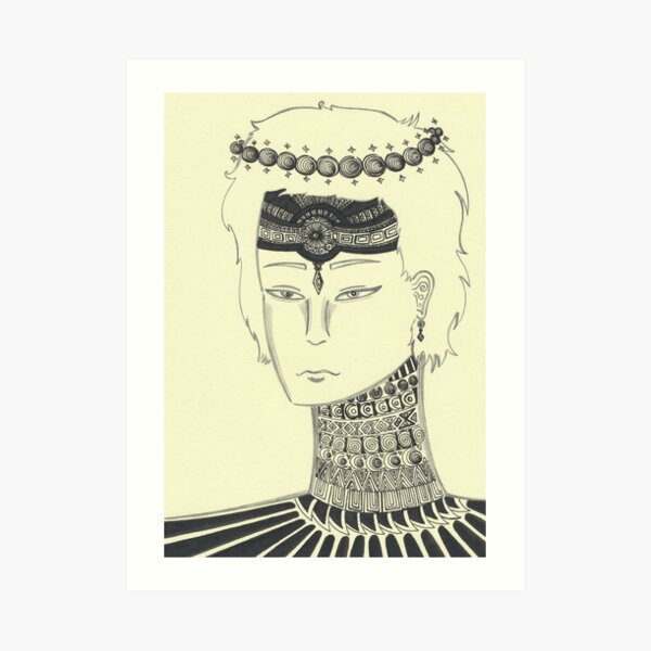Prince Of Pearls Art Print