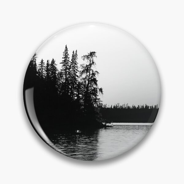 Item preview, Bonar Lake Black And White designed and sold by Deb Oppermann.