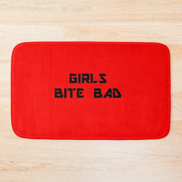 Item preview, Girls Bite Bad-LOVE BITES Fitted Scoop T-Shirt-Bite Me designed and sold by Al Collections.