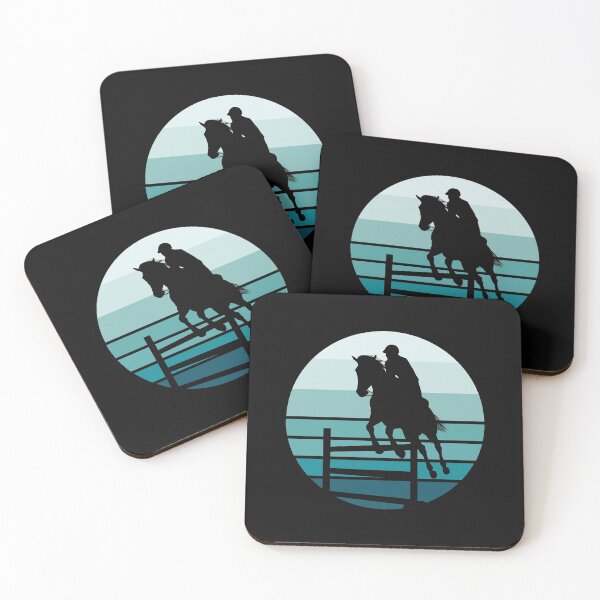 Item preview, Retro Equestrian Horse Jumping designed and sold by EstelleStar.