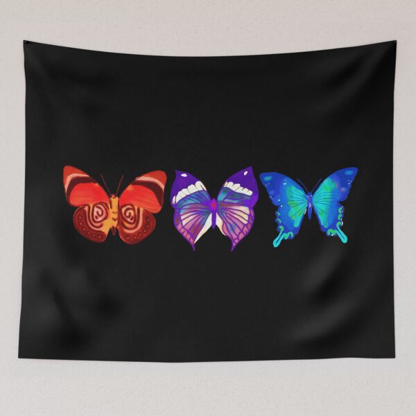 Item preview, Neon butterflies designed and sold by MelanieNad.