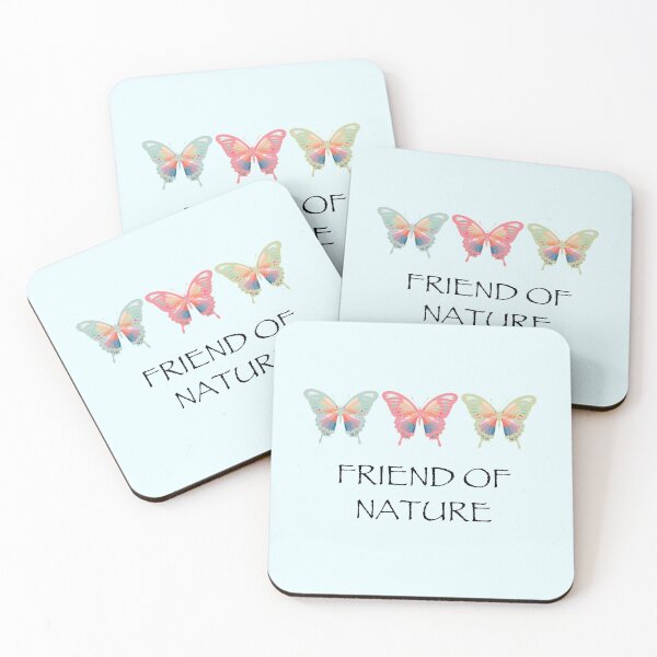 Item preview, Friend of Nature, Butterflies are Friends Cute design designed and sold by Kate Hyunsu Cho.