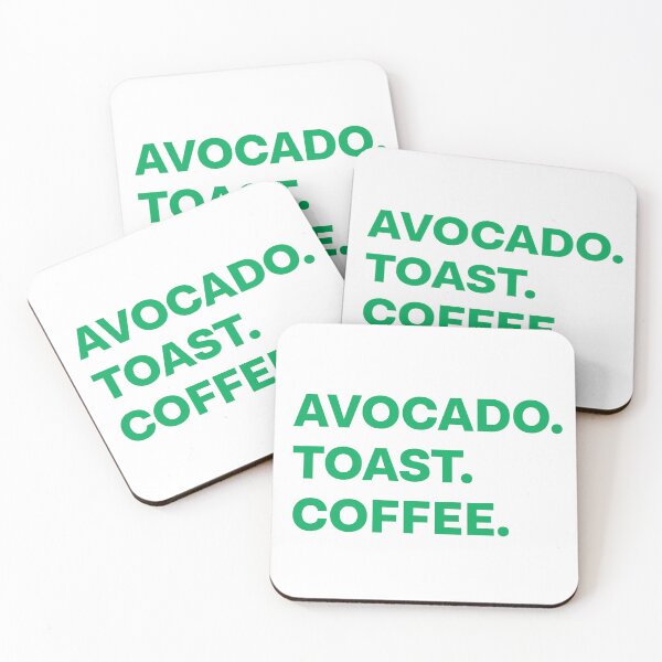 Item preview, Avocado Toast Coffee designed and sold by teesaurus.